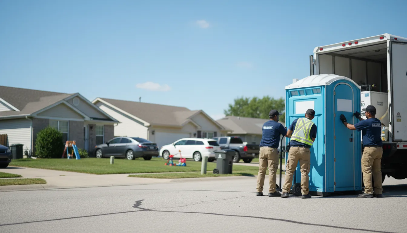 Standard Porta Potty Rentals in Columbus Junction, IA near me